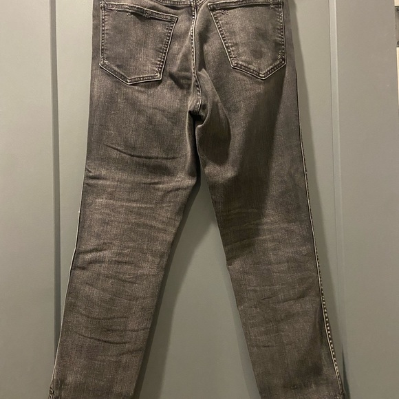 Lucky Brand black denim. High rise tomboy 4/27 - Picture 3 of 4